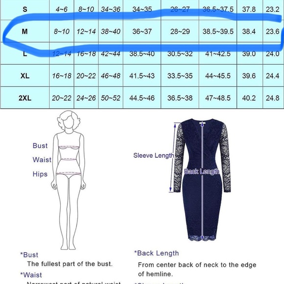 JASAMBAC Wedding Guest Dresses for Women Wrap V Neck Cap Sleeve Elegant Lace - Picture 6 of 6